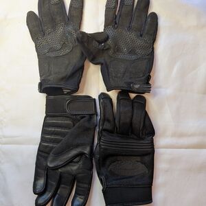 Harley-Davidson Black Men's Gloves And Bonus Pair